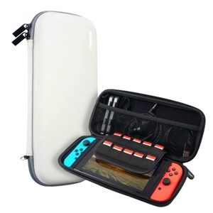 Blue Nintendo Switch EVA Hard Carrying Case w 10 Game Card Slots